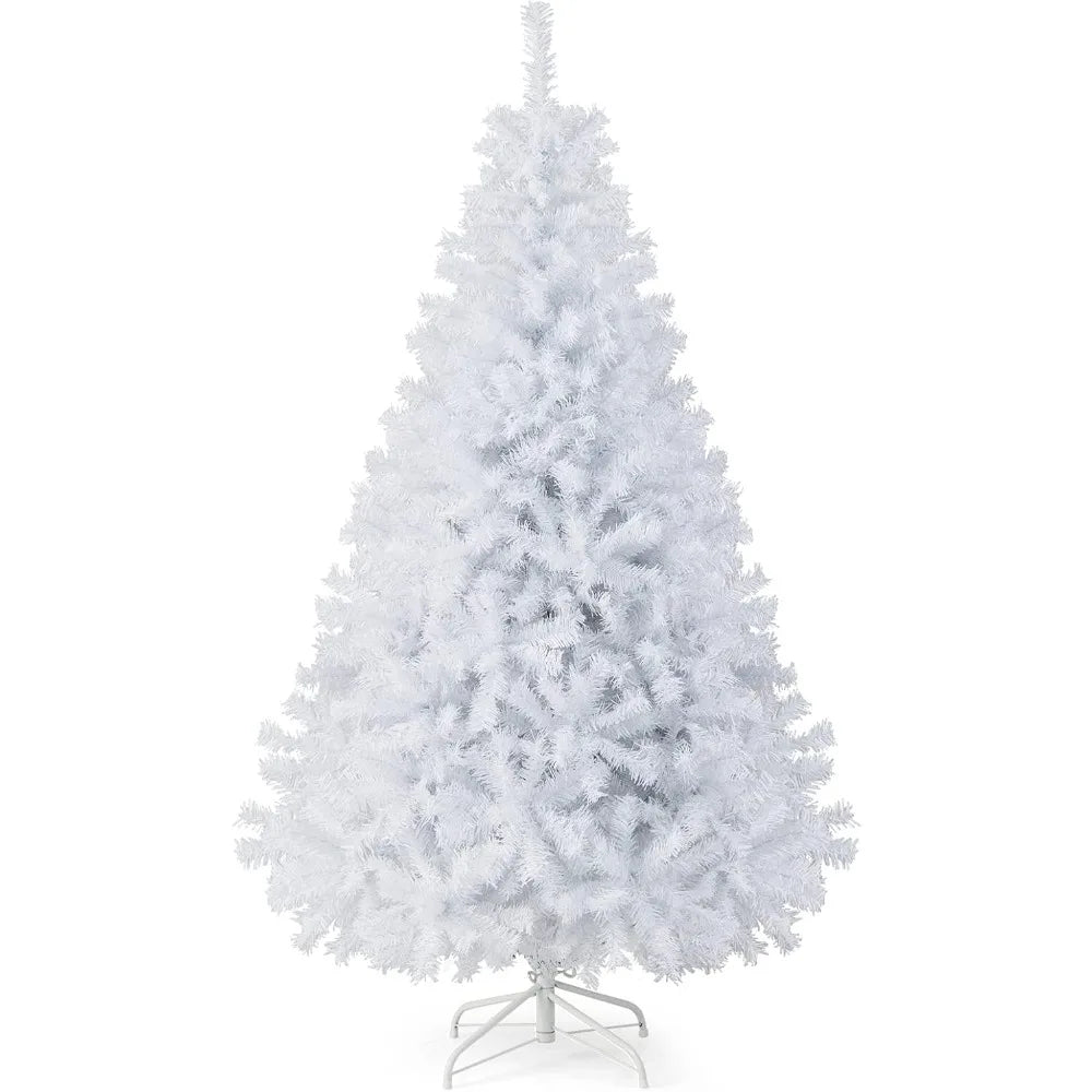 White Artificial Christmas Tree, 6ft