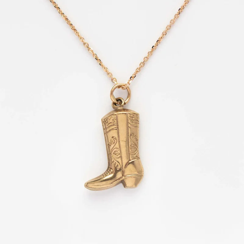 Pendant Cowboy Boots